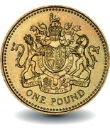 First Great Britain One Pound Coin 1983 Proof Grade Made in UK - $25.73