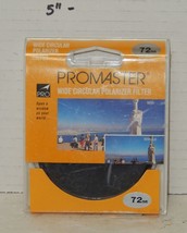 Promaster Wide Circular Polarized 72mm CAMERA Lens FILTER DIGITAL OR FILM - $14.80