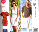 McCall&#39;s M6752 Misses 6 to 14 Dresses and Tops UNCUT Sewing Pattern - $13.96