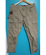 Wrangler Riggs Pants Men 36x30 Utility Khaki Workwear Relaxed Heavy Duty... - €12,10 EUR