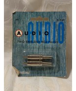 Pfantone Audio Two Shielded RCA Plugs - £3.04 GBP