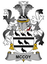 McCoy Family Crest / Coat of Arms JPG and PDF - Instant Download - £2.31 GBP