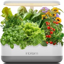 inBloom 12 Pods Hydroponics Growing System Indoor Garden with LED Grow L... - £81.64 GBP