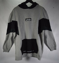 WNDRR Mens Sweatshirt Hoodie Fleece Gray 3XL - $59.40