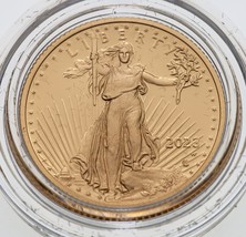 2023 G $ 10 Oro 1/4 Oz. American Eagle Moneta di Prova W/Box E COA - $792.02