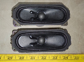 24BB36 PAIR OF TV SPEAKERS, SONY 1-858-572-11, 8 OHM 8 WATT, 4-1/2&quot; X 1-... - £8.13 GBP