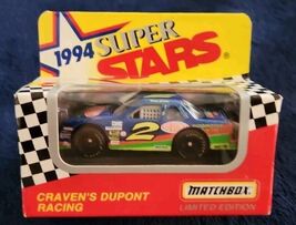 MATMCHBOX 1994 SUPER STARS ~ #2 ~ Craven&#39;s Dupont Racing ~ Limited Edition - $4.19 CAD