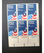 Scott&#39;s # 1447 Peace Corps 1972 (8 cents) US Stamps Block of 6 - £2.32 GBP