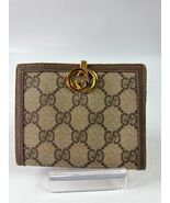 Gucci GG Supreme Canvas Wallet with Interlocking G Logo Vintage - $145.00