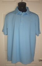 Scales Men&#39;s Blue Nautical Sail Polo Collared Short Sleeve Shirt Size Med - £36.59 GBP