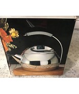 Vtg  Tramontina 2 Quarts Tea Kettle Double Thick 18/8 Stainless Steel Br... - $142.10