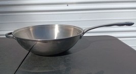 Princess House Stainless Steel 13 Inch Wok (Preowned) - £54.53 GBP