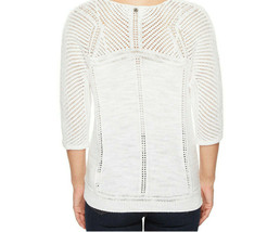 NWT New Womens M Prana Sweater Getup White Soft Organic Cotton Casual Lo... - £140.06 GBP
