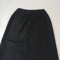 Focus 2000 By Charles Glueck Woman’s Back Zip & Slit Pull-On Black Skirt Size 8 image 11