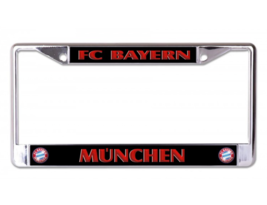 FC BAYERN MUNCHEN USA MADE CHROME LICENSE PLATE FRAME - £26.16 GBP