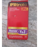 Filtrete Vacuum Bags 3M Hoover Y &amp; Z 2 Bags - £9.99 GBP