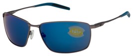 Costa Del Mar TRT 247 OBMP Turret Sunglasses Blue Mirror 580P Polarized 63mm Len - £107.08 GBP