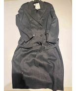 Mango MNG TWID FAB LONG COAT NO PADDING GRY/BLK XS   NWT - €110,57 EUR