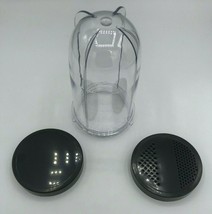 Replacement Tall Cup Jar &amp; Solid/Fine Shaker Lid,Compatible MagicBullet MB1001 - £8.47 GBP