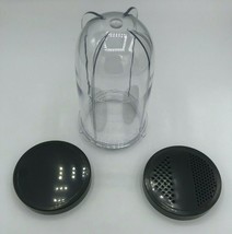 Replacement Tall Cup Jar &amp; Solid/Fine Shaker Lid,Compatible MagicBullet MB1001 - £8.06 GBP