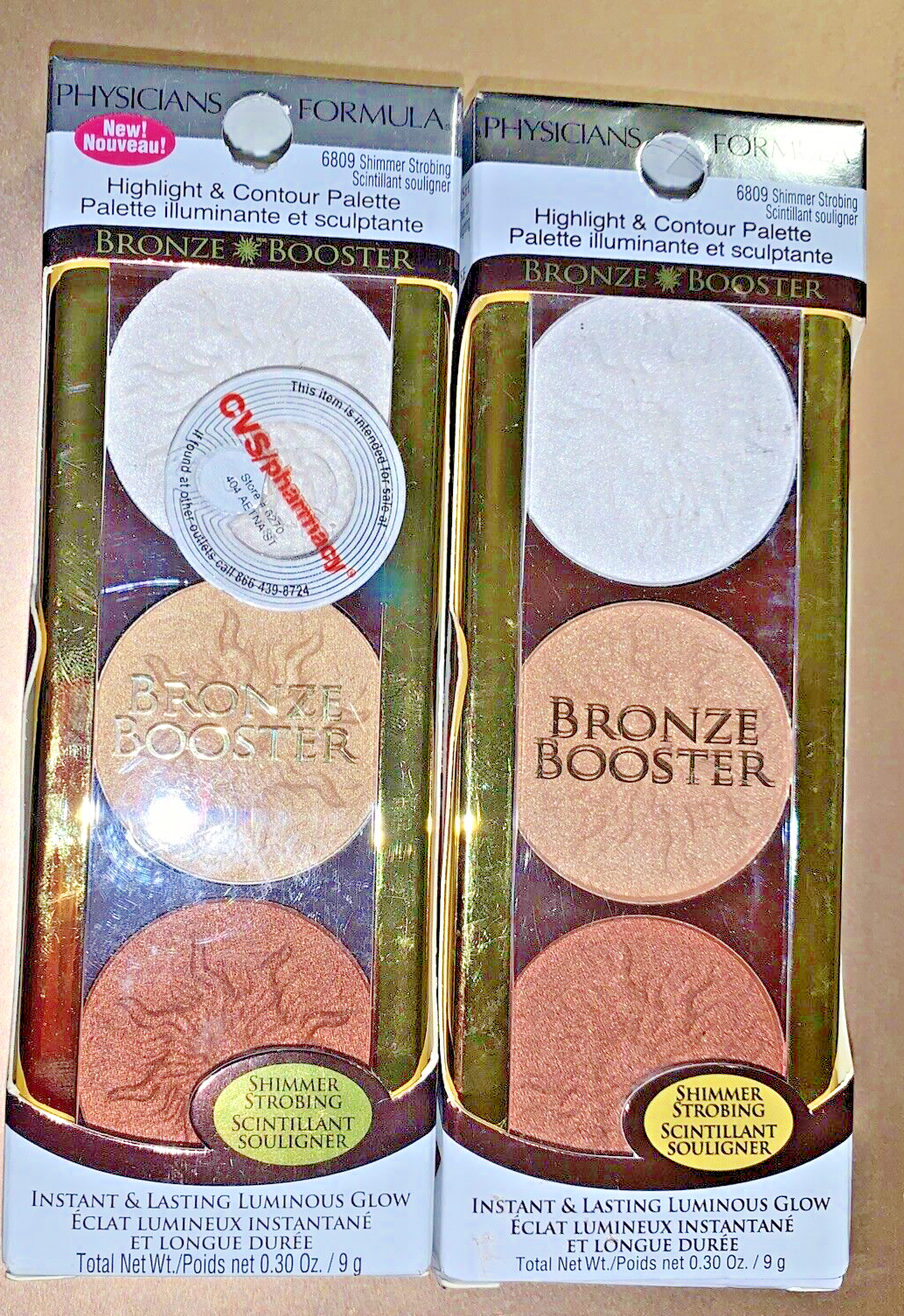 Primary image for Lot of 2 Physicians Formula Highlight & Contour Palette Bronze Booster, 6809