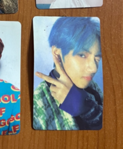 V BTS Official Photocard Album &#39;MAP OF THE SOUL: PERSONA&#39; Kpop DAMAGED ONE - $4.12 CAD