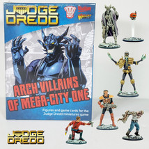 Warlord Games 2000AD Judge Dredd Miniatures Game Arch Villains Of Mega City 1 - £40.60 GBP