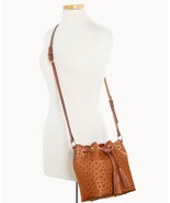 New Dooney &amp; Bourke Ostrich Serena Crossbody Shoulder Bag - €162,53 EUR