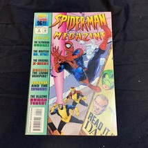 SPIDER-MAN Megazine #4 Marvel Comics X-Men 1995 Comic Book Super Hero Kg - $12.87