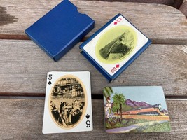 Vtg Southern Pacific Lines Railroad Playing Cards Rr - £23.70 GBP