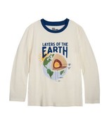 MSRP $16 Epic Threads Toddler Boys Long Sleeve T-shirt Antique White Siz... - $16.24 CAD