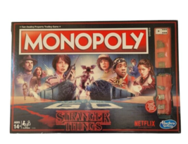 Monopoly Stranger Things Edition Board Game Complete Open Box never Played - £15.43 GBP