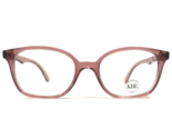 Kids Bright Eyes Eyeglasses Frames Dallas JR Clear Pink Square 43-17-130 - £44.65 GBP