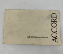1999 Honda Accord Owners Manual Handbook OEM P03B35004 - $17.32