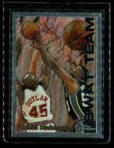Vintage 1996 Topps Chrome Swat Team Basketball Card #23 David Robinson Spurs - £6.72 GBP