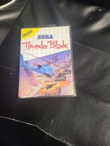 Thunder Blade (Sega Master System, 1988) Cartridge + Case But No Manual - $9.89