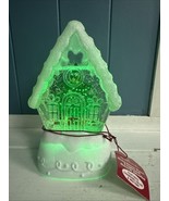 2010 Hallmark Snow Globe Magic Lighted Color Changing Gingerbread House ... - $22.11