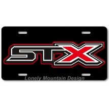 Ford STX Inspired Art on Black FLAT Aluminum Novelty Auto License Tag Plate - £14.15 GBP