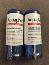 2X Aquaphor HEALING BALM STICK .65oz Skin Protectant **NEW &amp; SEALED - £18.27 GBP