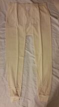 MENS ULTRA-FORCE 6454 NATURAL TAN THERMAL MEDIUM 30 X 26 LONG JOHNS NEW - $22.68 CAD