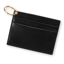 Black Wallet Keychain ID Card Holder - $17.82