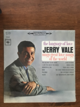 Jerry Vale: “The Language Of Love” (1966). Cat. # CS 8843. Sealed Album ... - $18.00