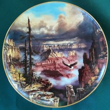 Where Eagles Soar - God Bless America Collection Danbury Mint Plate 1993 - £20.02 GBP