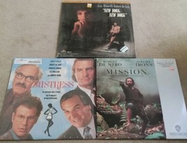 New York, New York, Mistress &amp; The Mission LaserDisc - Robert De Niro - £8.84 GBP
