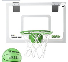 Over door SKLZ Pro mini basketball hoop-glow in the dark - £14.70 GBP