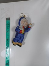 1984 Vintage Cabbage Patch Kids OAA Inc Porcelain Christmas Tree Ornament No Box - £11.48 GBP