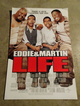 LIFE - MOVIE POSTER WITH EDDIE MURPHY AND MARTIN LAWRENCE - $5.47 CAD