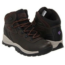 Columbia Newton Ridge Plus Waterproof Hiking Boots Brown Leather Size 6 - £38.78 GBP