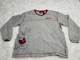 Disney Mickey Unlimited Womens Fleece Sweatshirt Embroidery - TA DA PSize XL - £5.97 GBP