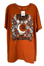 Trust the Universe Men&#39;s T-shirt Printed Short Sleeve 100% Cotton Size X... - £10.12 GBP
